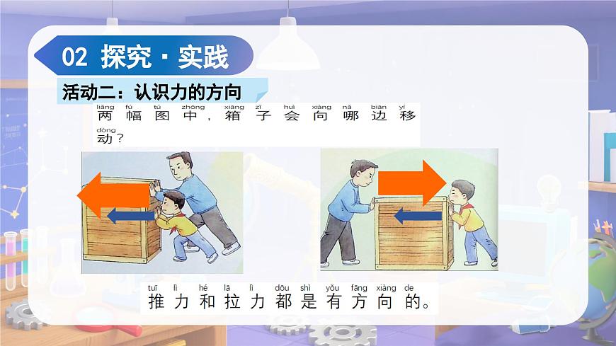 2025年秋苏教版科学二年级上册 3.7 推和拉（教学课件）第7页