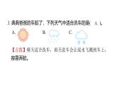 1.8天氣的影響（練習(xí)課件）2025-2026學(xué)年教科版三年級科學(xué)上冊