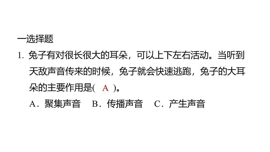 2025年教科版四年级科学上册 1.4我们是怎样听到声音的（复习课件）第2页