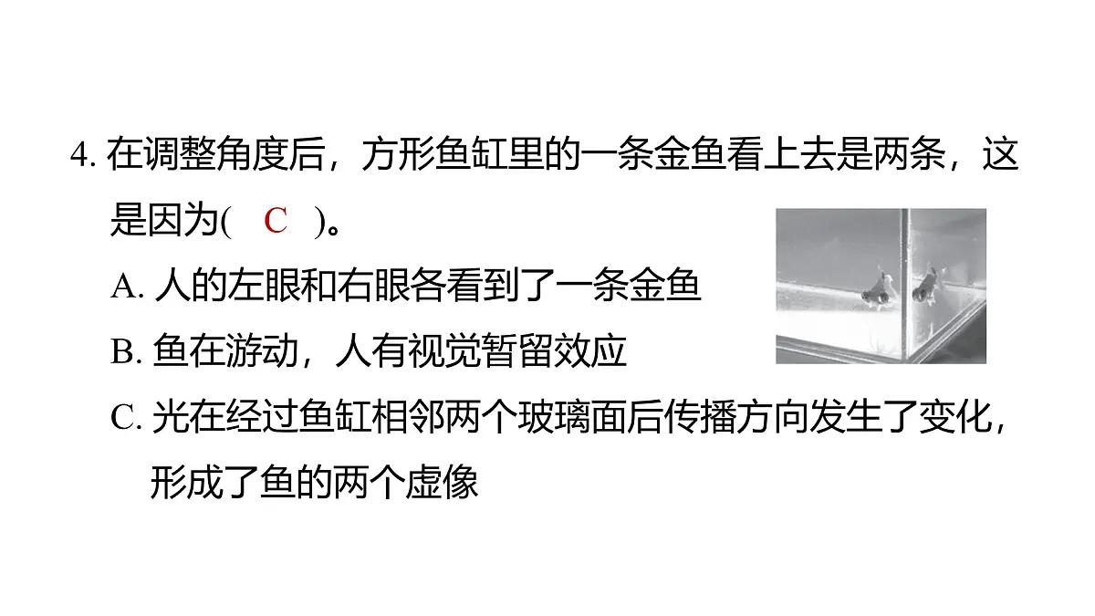 2025年教科版五年级科学上册1.4光的传播方向会发生改变吗（复习课件）第5页