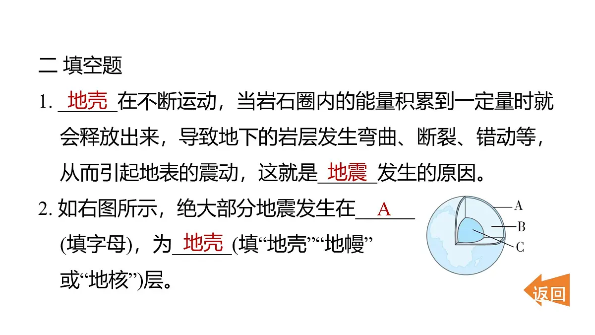 2025年教科版五年级科学上册2.3地震的成因及作用（复习课件）第7页