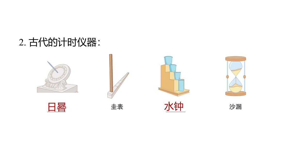 2025年教科版五年级科学上册第三单元 计量时间 （复习课件）第3页