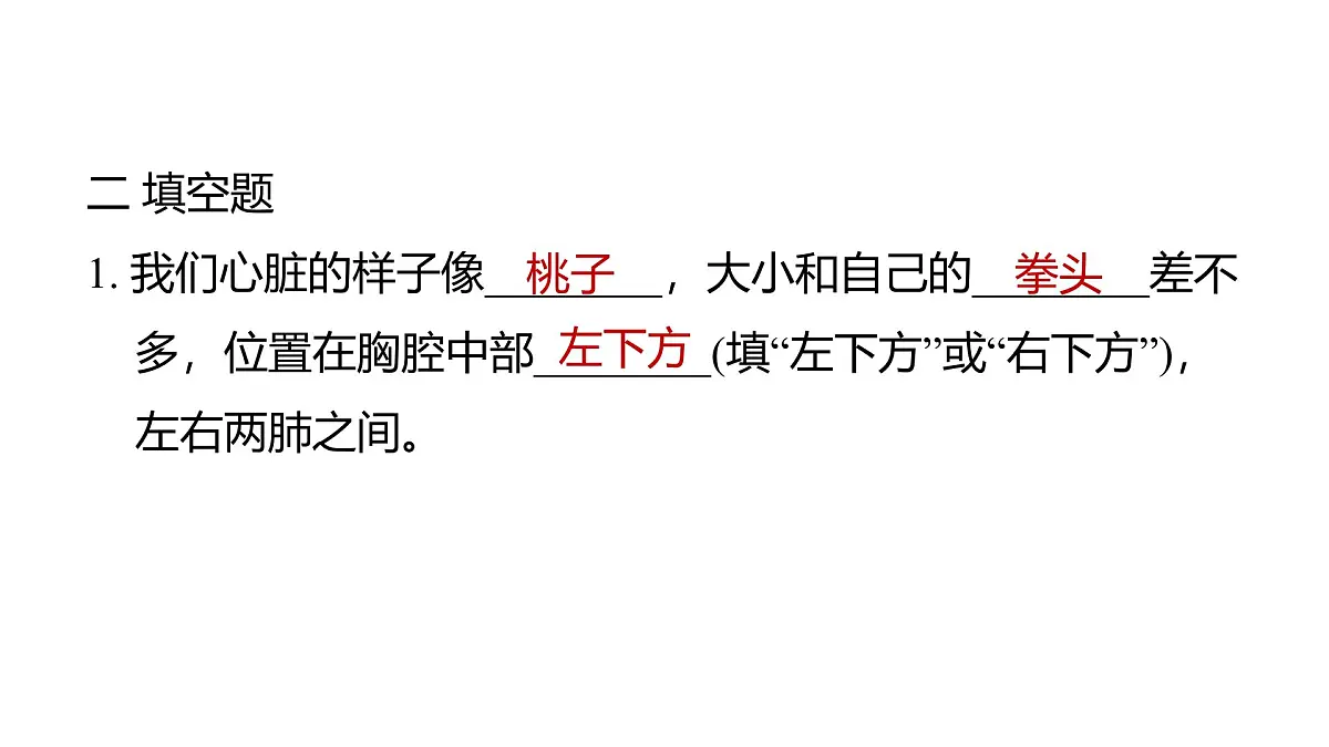 2025年教科版五年级科学上册4.3心脏和血液（复习课件）第8页
