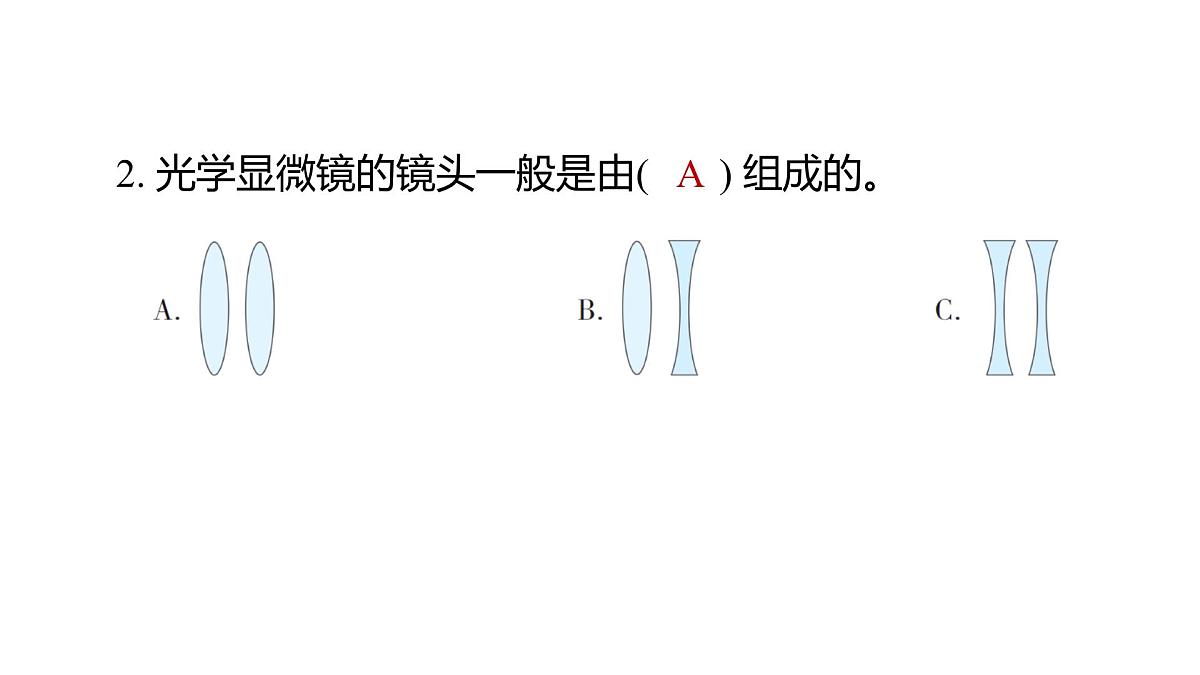 2025年教科版六年级科学上册 1.2 怎样放得更大（复习课件）第3页
