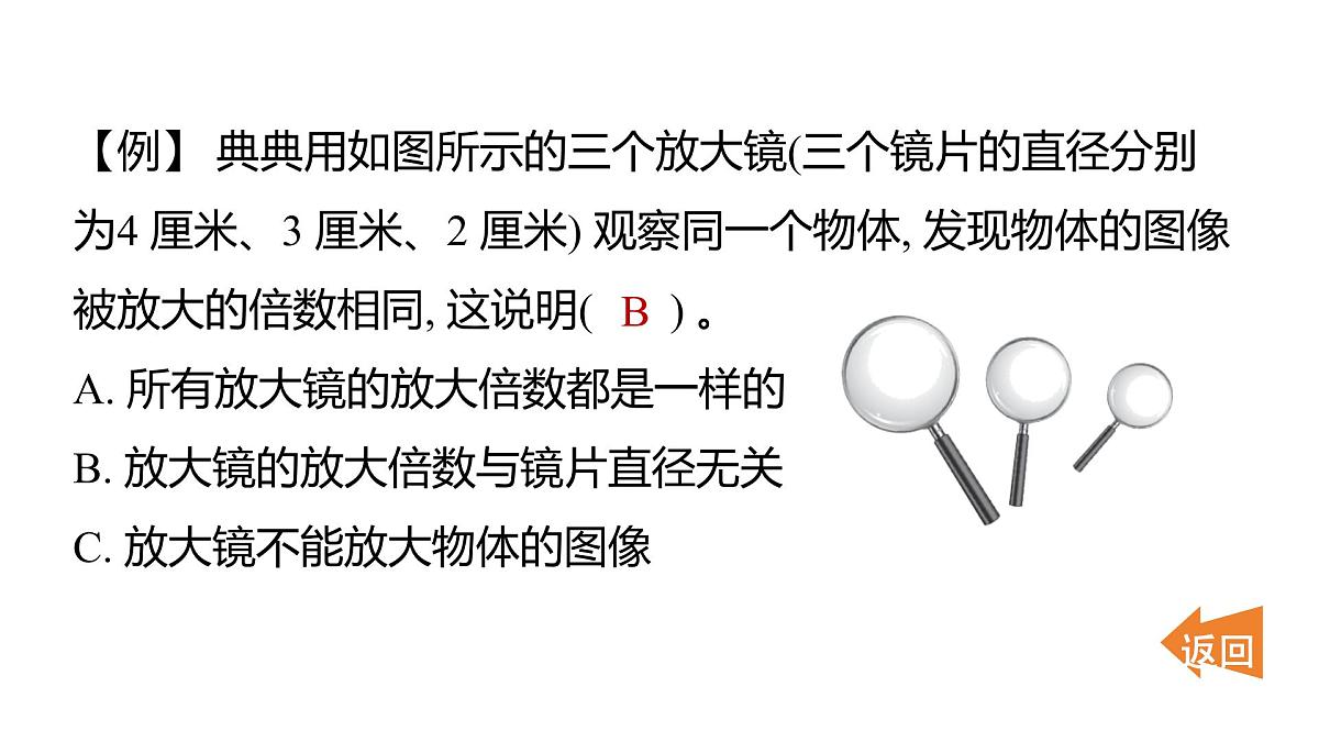 2025年教科版六年级科学上册 第一单元 微小世界易错易混提优练（复习课件）第3页