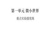 2025年教科版六年級科學上冊 第一單元 微小世界重點實驗提優(yōu)練（復習課件）