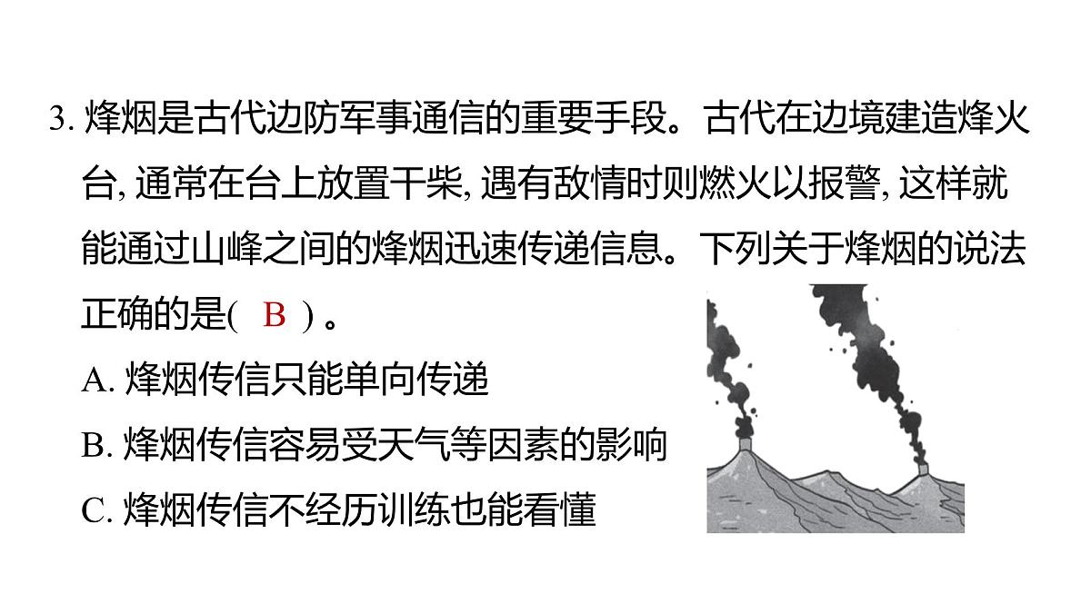 2025年教科版六年级科学上册 3.7 信息的交流传播（复习课件）第4页