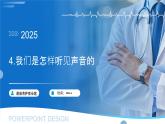 教科版小學(xué)科學(xué)四年級(jí)上冊(cè) 1.4《我們是怎樣聽到聲音的》課件+素材+教案