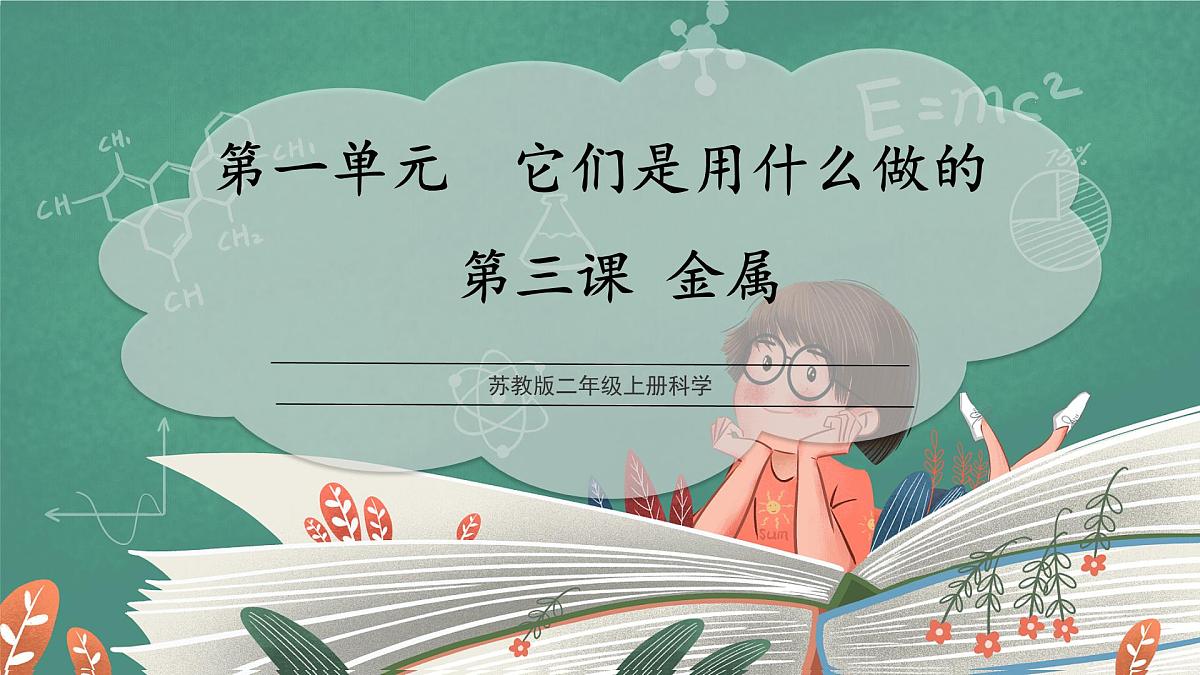 【教学评一体化】1.3《金属》课时课件第1页