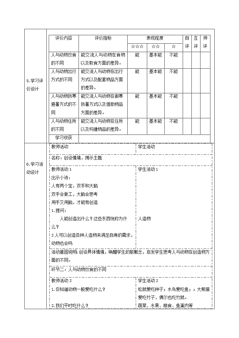 【大单元整体教学】4.11《人工世界》课时教案第2页