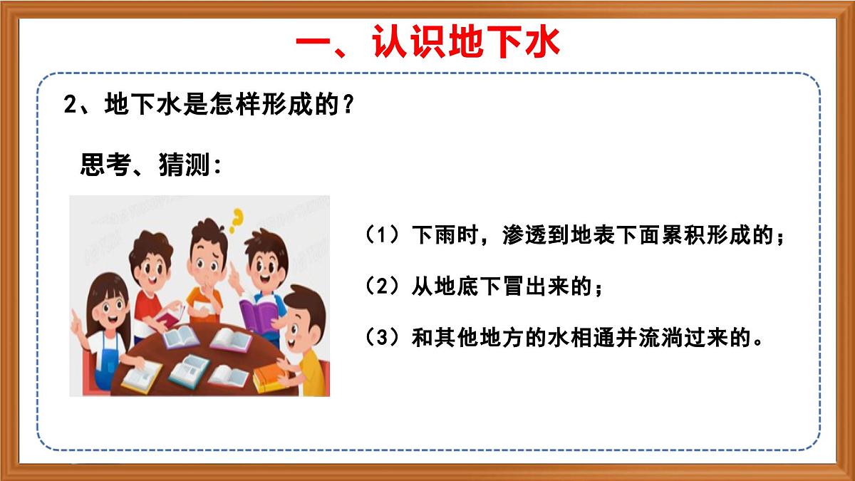 苏教版小学科学三年级上册《10 地下水》课件、视频、作业设计第6页