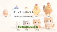小学科学冀人版（2024）三年级下册（2024）第二单元 生长与变化5 动物的生长变化示范课课件ppt