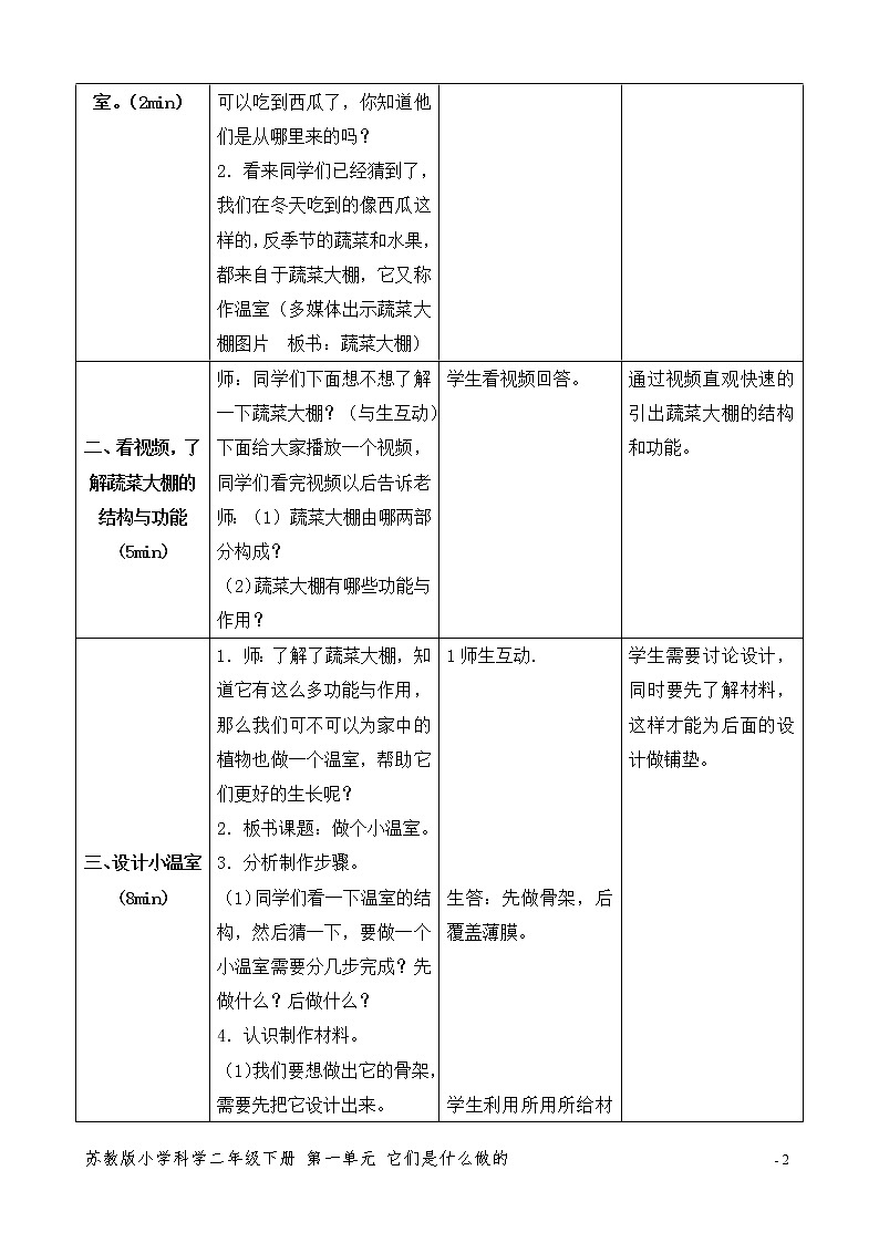 12.做个小温室 表格式教案02