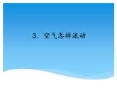 湘科版三年级上册：1.3空气怎样流动 课件PPT