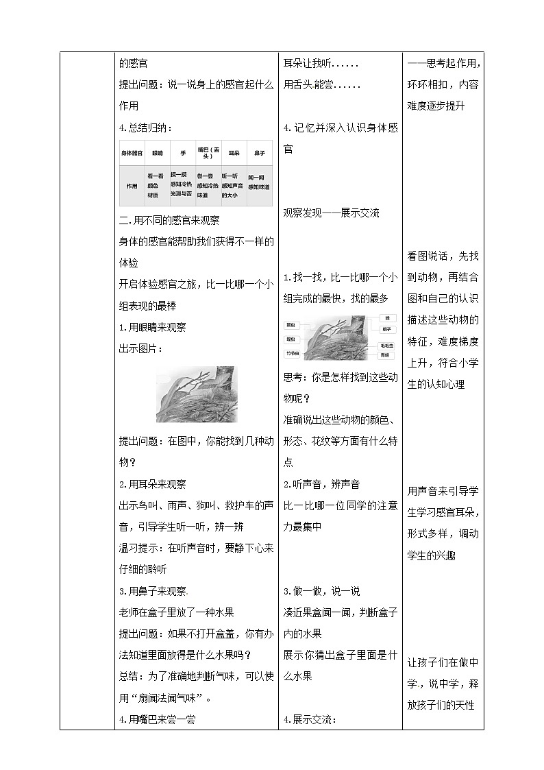 2.4《认识感官》教案02