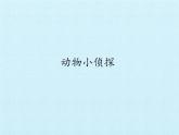大象版科学二上4.3 动物小侦探_课件