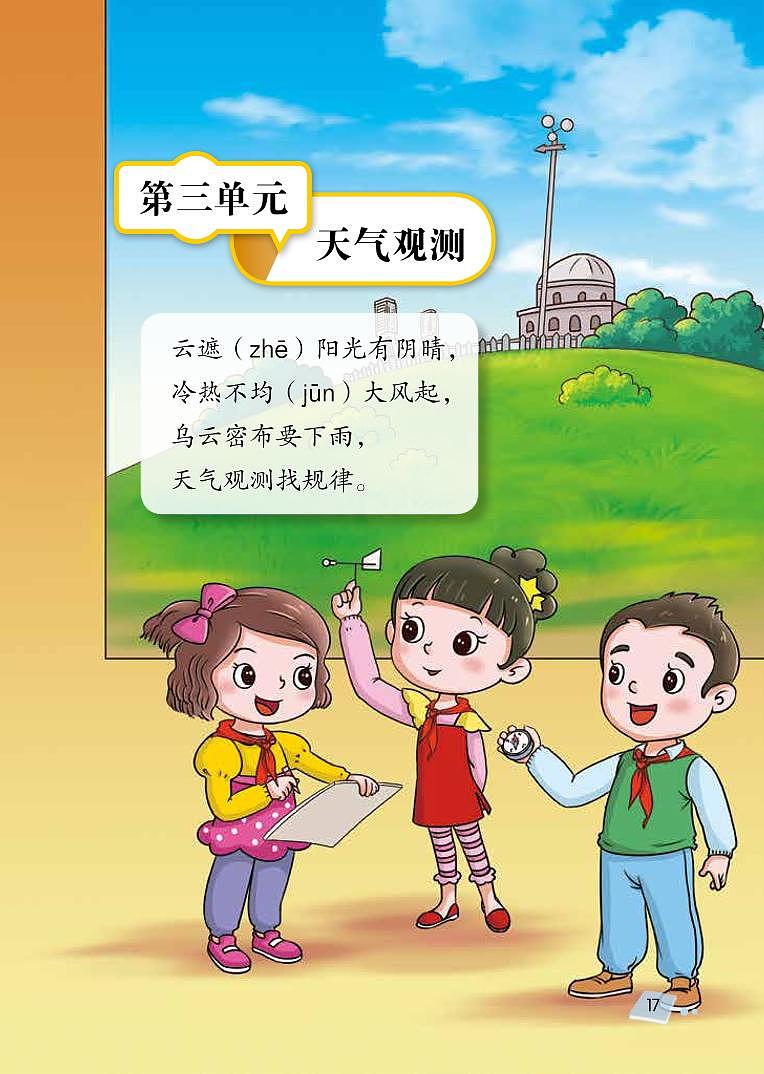 三年级下科学教学素材三年级科学下册第三单元天气观测教材图片素材（pdf）（新版）湘科版_湘教版（2017秋）01