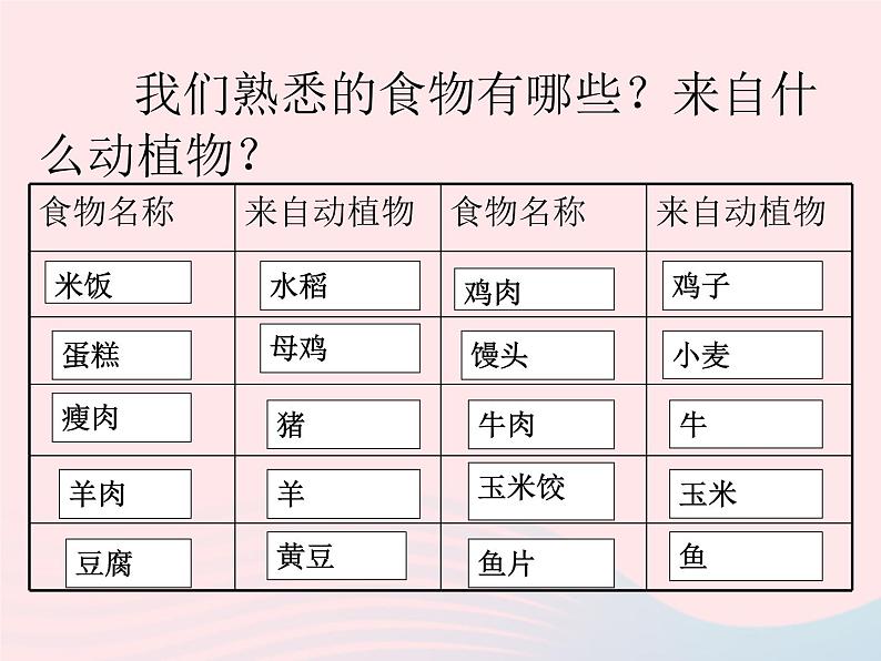 三年级科学上册第一单元生活中的食物第3课《食物从哪里来》课件（2）鄂教版05
