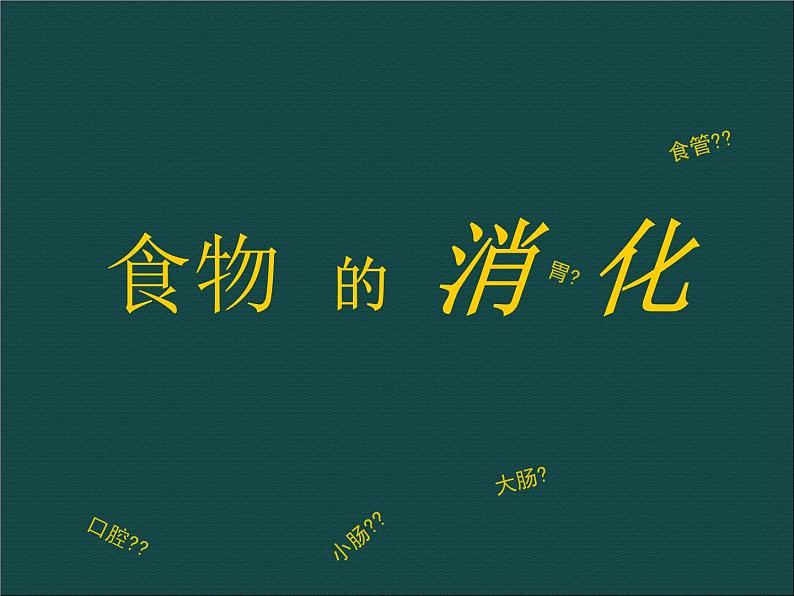 三年级科学上册第一单元生活中的食物第6课《食物的消化》课件（1）鄂教版01