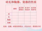 三年级科学上册3.6《砖瓦和陶器、瓷器》课件（2）教科版