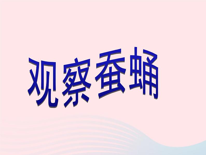 三年级科学下册第二单元动物的生命周期3蚕变了新模样课件教科版08