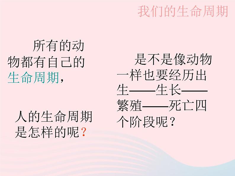 三年级科学下册第二单元动物的生命周期7我们的生命周期课件1教科版01