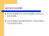 教科版（三起）科学三年级下册第二单元7《我们的生命周期PPT课件》