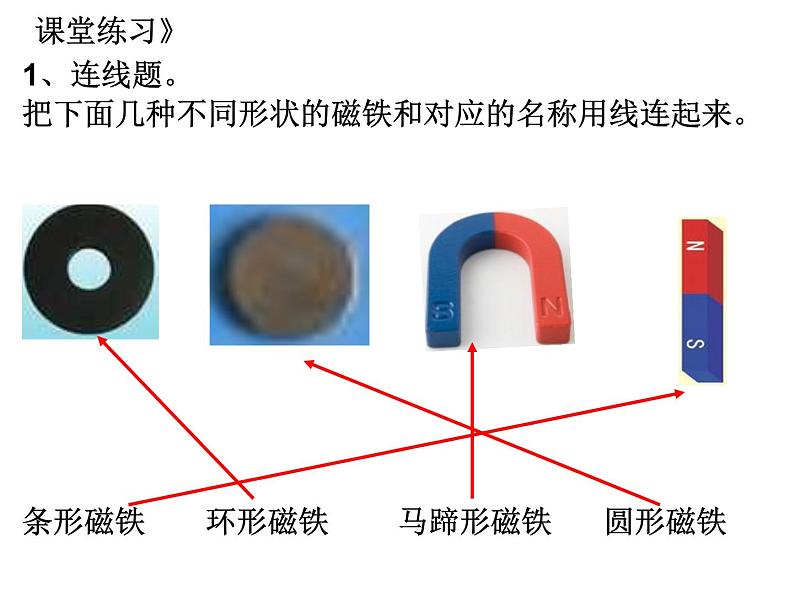 教科版（三起）科学三年级下册第四单元1、我们知道的磁铁 作业 练习课件03