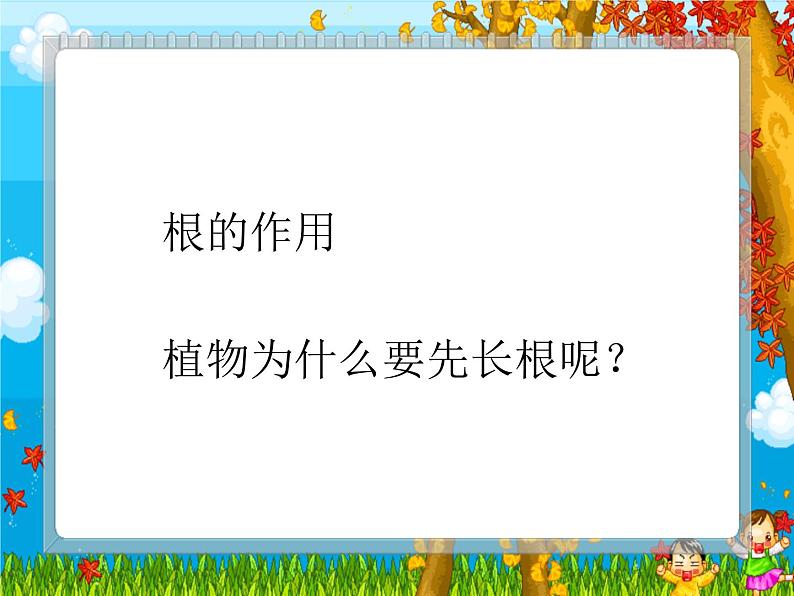 教科版（三起）科学三年级下册第一单元3、我们先看到了根-课件07