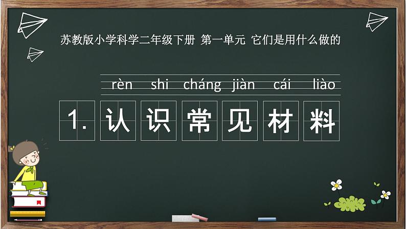 二年级下科学课件1.认识常见材料_苏教版（2017秋）第1页