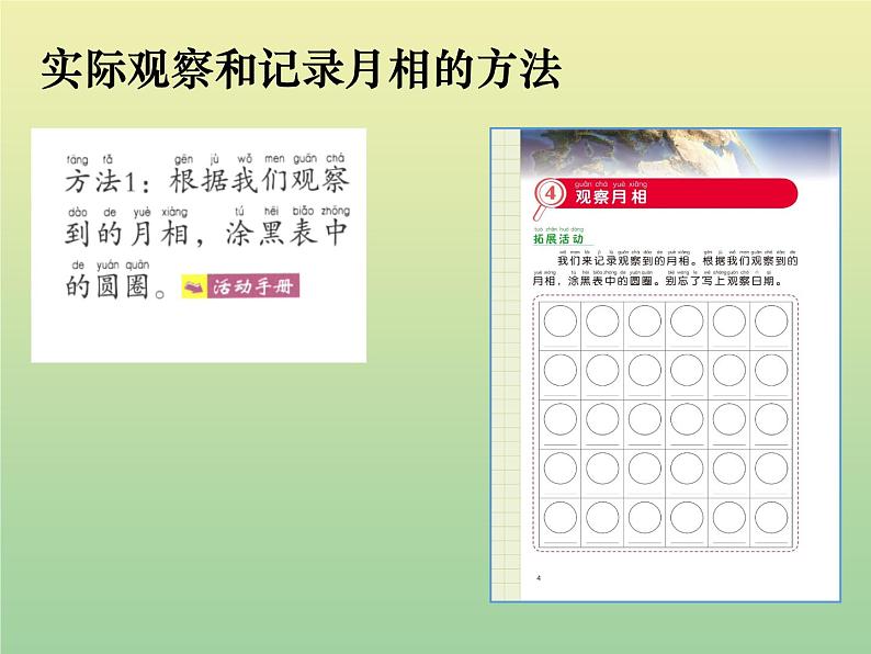 二年级科学上册第1单元我们的地球家园4观察月相课件教科版06