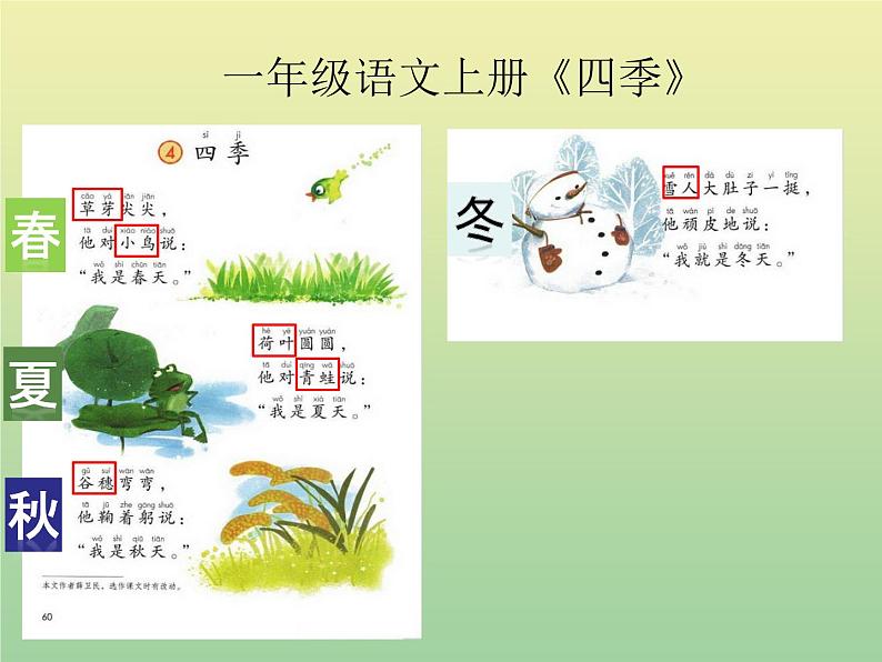 二年级科学上册第1单元我们的地球家园6不同的季节课件教科版第2页