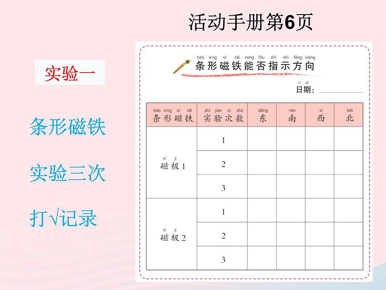 二年级科学下册第一单元磁铁4磁极与方向课件教科版第5页