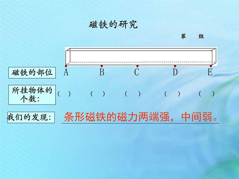 二年级科学上册磁铁11磁极课件冀教版08