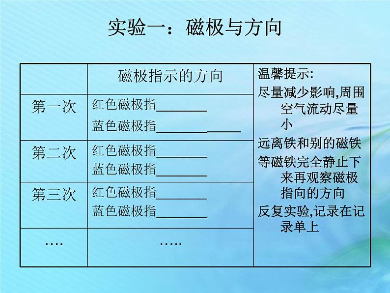 二年级科学上册磁铁12磁极的相互作用课件2冀教版06