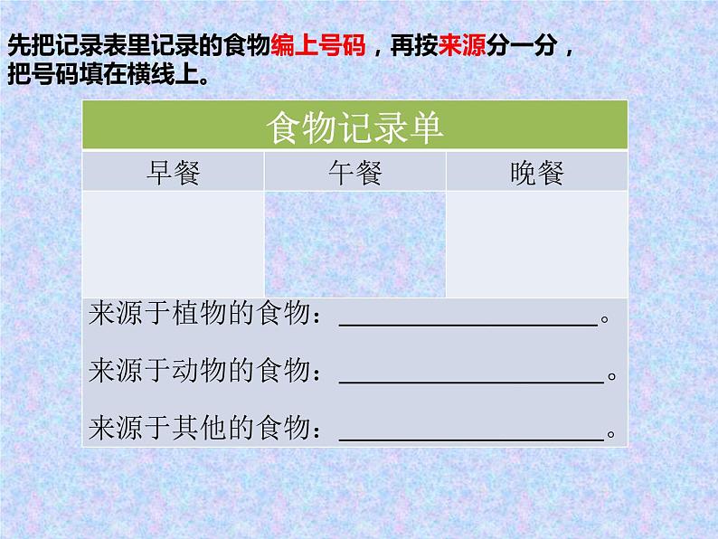 二年级上册科学课件 - 12课《我们的食物》  (共8张PPT)青岛版（五年制）03