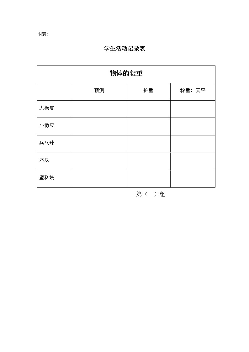 新教科版科学一下1-2《谁轻谁重》PPT课件+教案+素材01