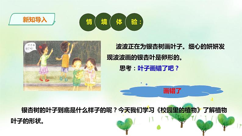 粤教粤科版科学一年级下册：4.14《校园里的植物》课件PPT+教案+同步练习02