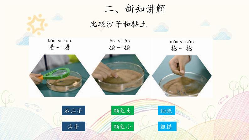 苏教版科学一年级下册：3 沙子与粘土 PPt课件+教案06