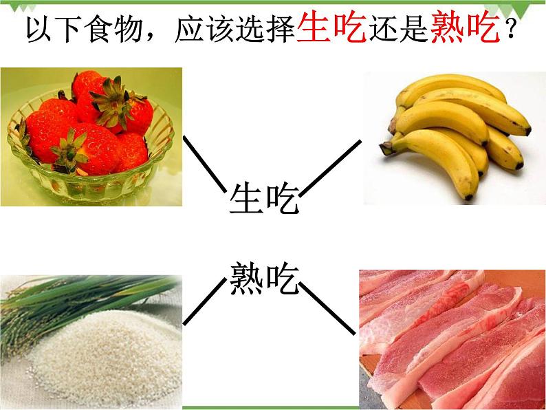 教科版小学四年级下册3.4生的食物和熟的食物 PPT课件+教案+音视频03