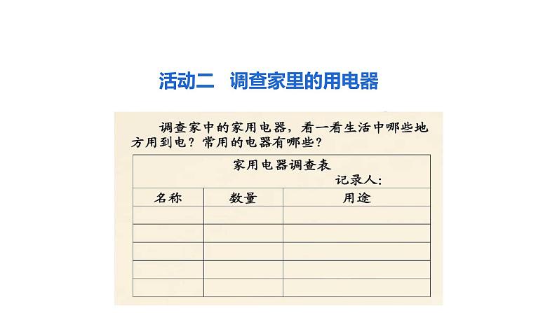 新教科版科学四年级下册：2.1《电和我们的生活》PPT课件07