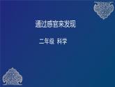 二年级下册科学课件  2.2 通过感官来发现 教科版2017