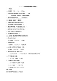 小学科学苏教版 (2017)三年级下册5 不同环境里的植物优秀课后练习题