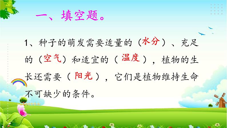 新大象版四年级下册科学1.1我们的豆苗 课件+教案+练习02