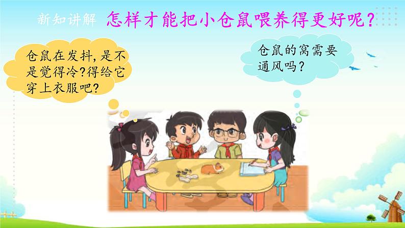 新大象版四年级下册科学1.3领养小仓鼠 课件+教案+课件练习06