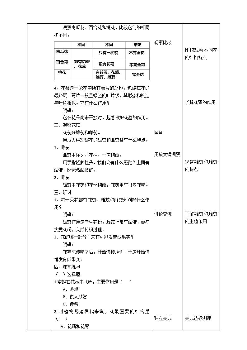 教科版（2017）四年级科学下册1.5《凤仙花开花了》课件+教案+视频02