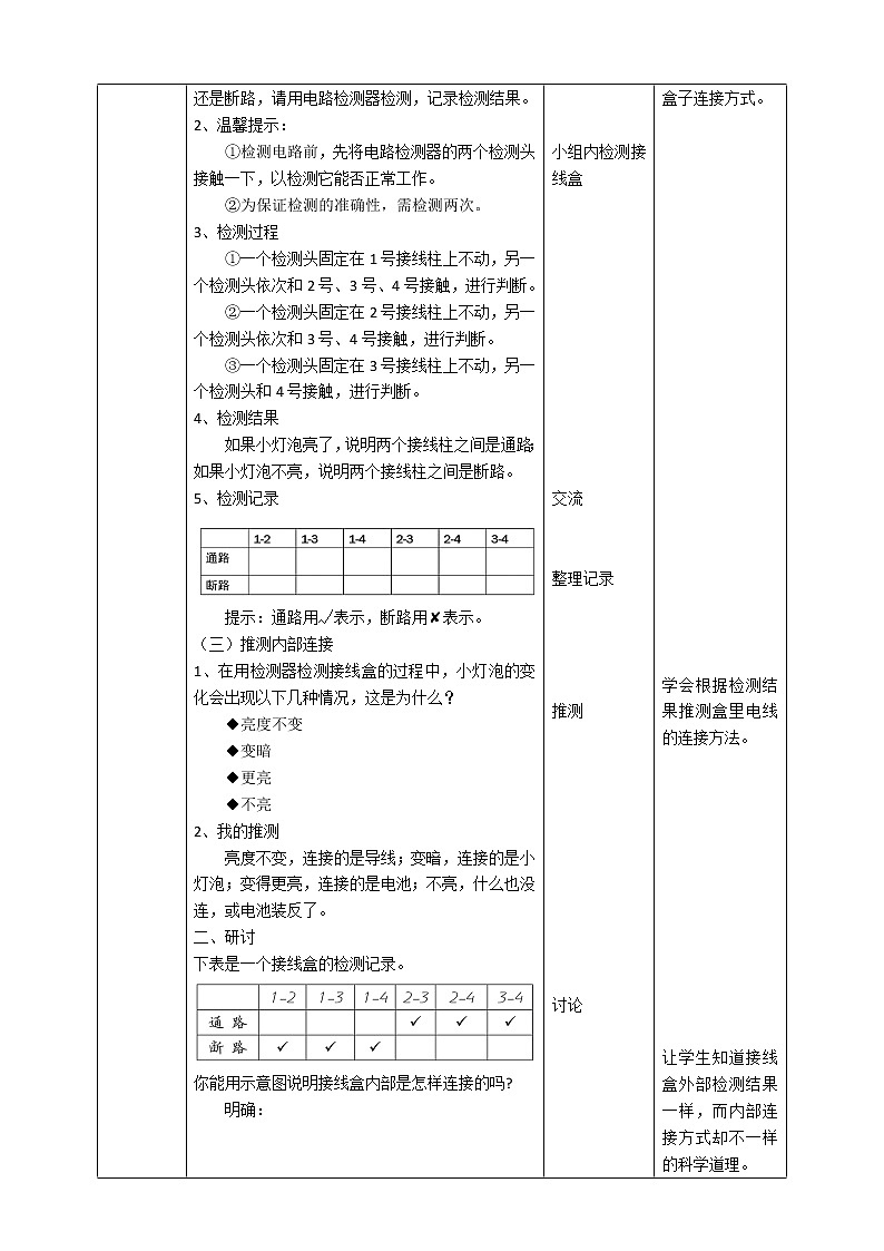 教科版（2017）四年级下册科学2.5《里面是怎样连接的》课件+教案+视频02