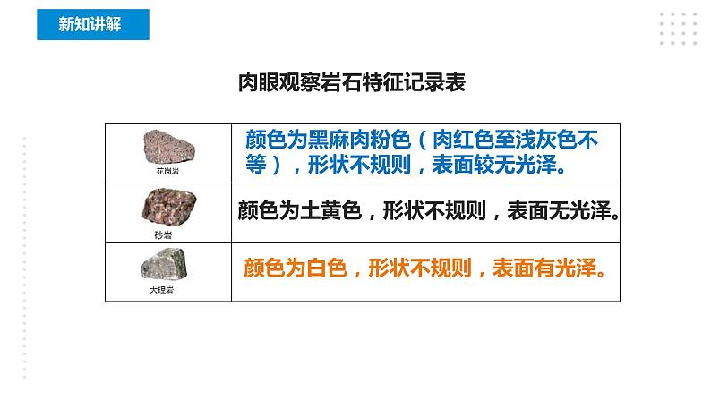 教科版（2017年秋）四年级科学下册第三单元3.2《认识几种常见的岩石》课件07