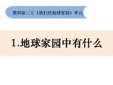 1.1《地球家園中有什么》課件+教案