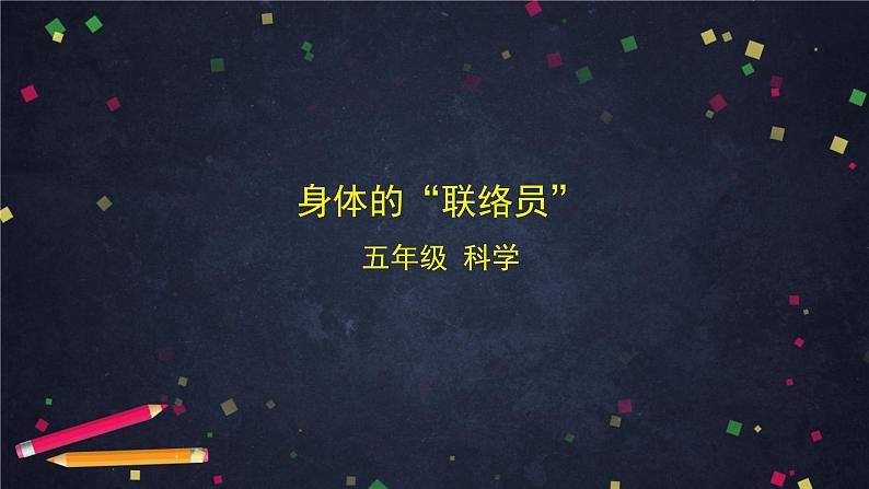 4.5 身体的“联络员“ 课件+教学设计+任务单+练习题01